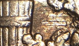 2004-P-Roosevelt-Dime.-Feeder-Finger-Damage,-Missing-Elements.