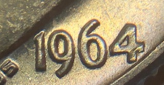 1964-D-Roosevelt-Dime-Blunt-9-Compared-To-Rounded-9