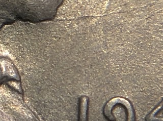 1943-P-LWC.-Planchet-Flaw?
