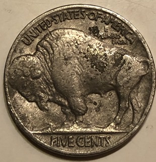 1937-P-Buffalo-Nickel.-Not-Sure-If-This-Is-Cast-Or-Not.