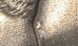 2000-P-Roosevelt-Dime,-Obverse-And-Reverse-Die-Clashes-W/-A-Collar-Clash.