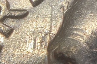 2000-P-Roosevelt-Dime,-Obverse-And-Reverse-Die-Clashes-W/-A-Collar-Clash.