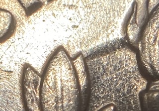 2000-P-Roosevelt-Dime,-Obverse-And-Reverse-Die-Clashes-W/-A-Collar-Clash.