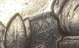 2000-P-Roosevelt-Dime,-Obverse-And-Reverse-Die-Clashes-W/-A-Collar-Clash.