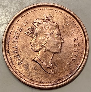 2000-Canadian-Cent-Question-Regarding-The-Beads-On-The-Obverse.