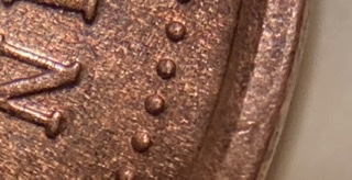2000-Canadian-Cent-Question-Regarding-The-Beads-On-The-Obverse.