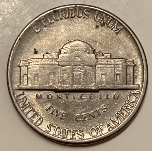 1977-D-Jefferson-Nickel-Misaligned-Die.