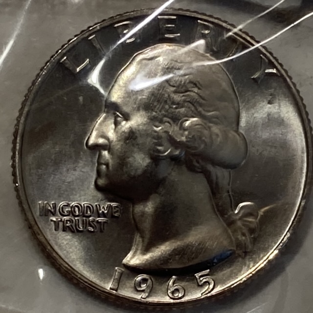 1965-SMS-Washington-Quarter.-Question-About-The-Reverse.
