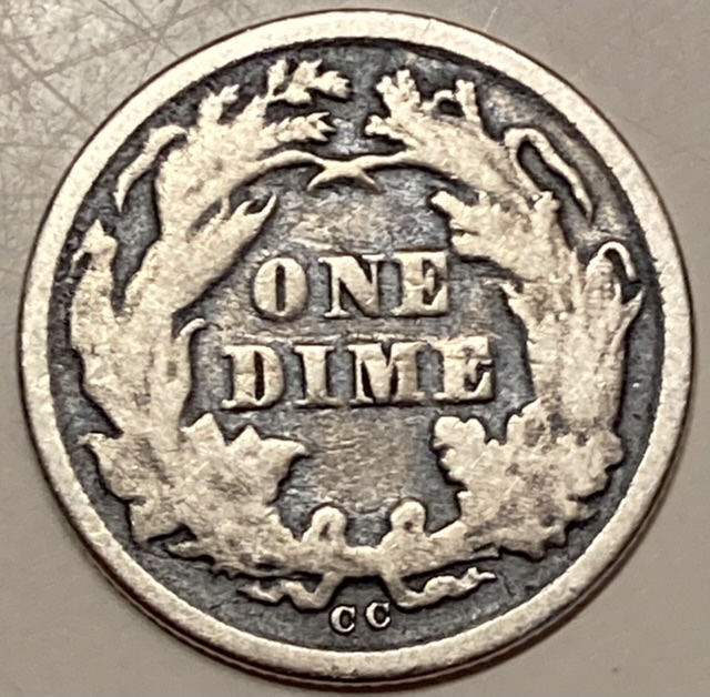 1876-CC-Seated-Dime-Doubled-Die-Obverse-F-107