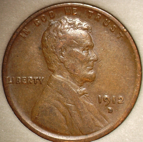 Lincoln-Cent---1911-D,-1912-D-&-1913-D---Now-With-Obverse-&-Reverse-Photos