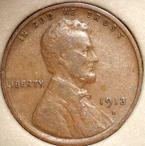 Lincoln-Cent---1911-D,-1912-D-&-1913-D---Now-With-Obverse-&-Reverse-Photos