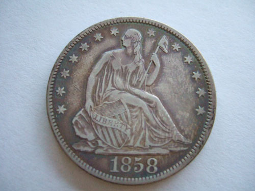 1858-Seated-Half