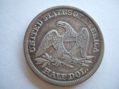 1858-Seated-Half