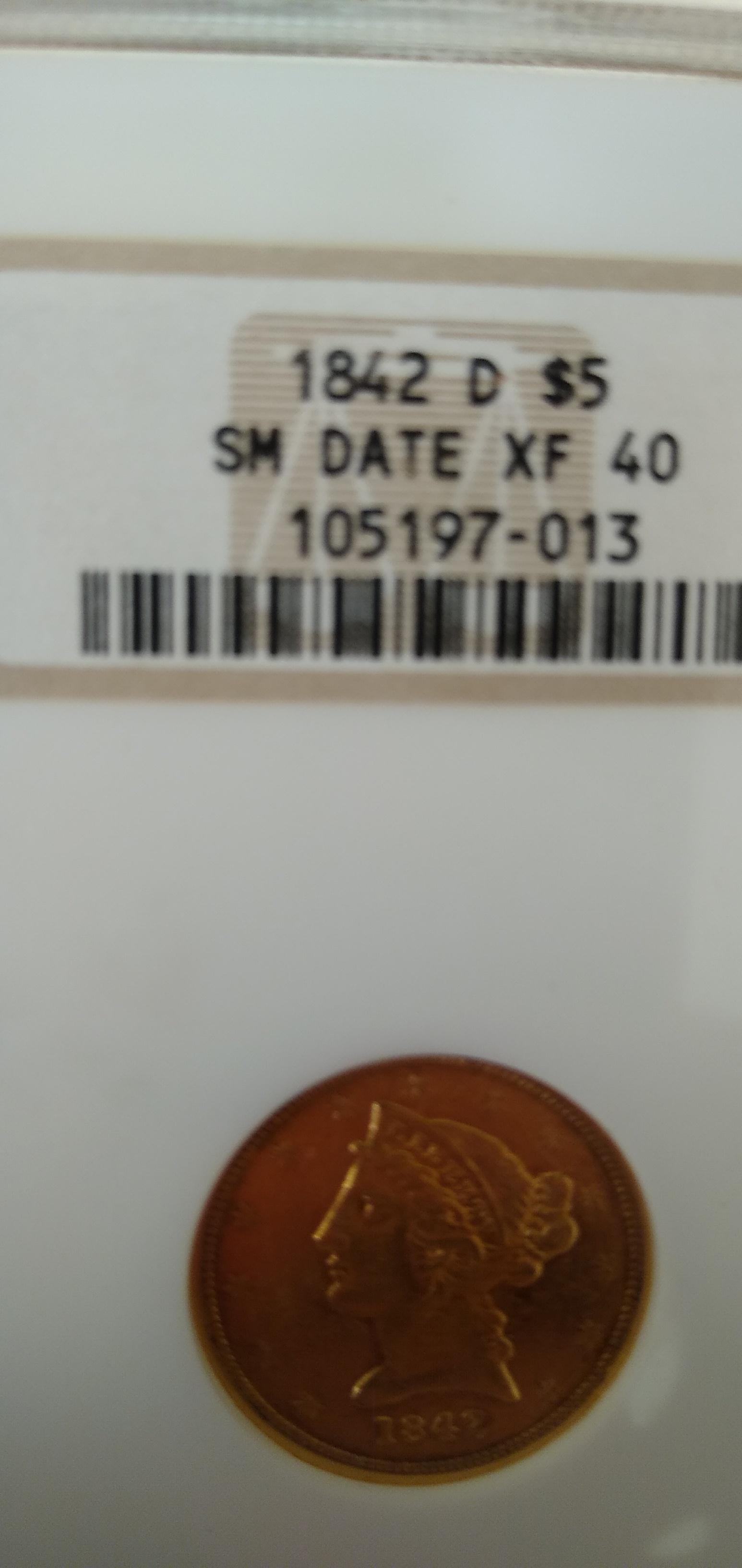Guess-The-Grade-1842-D-$5-Gold.
