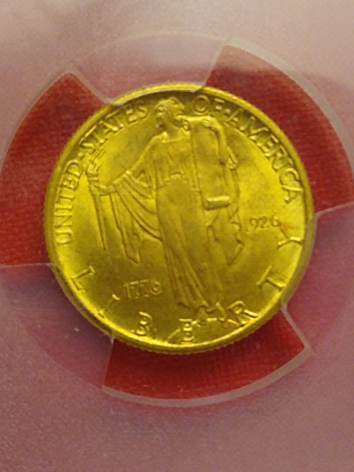 Guess-The-Grade.--Coin-#2-1926-Sesquintennial-Gold-$2-50