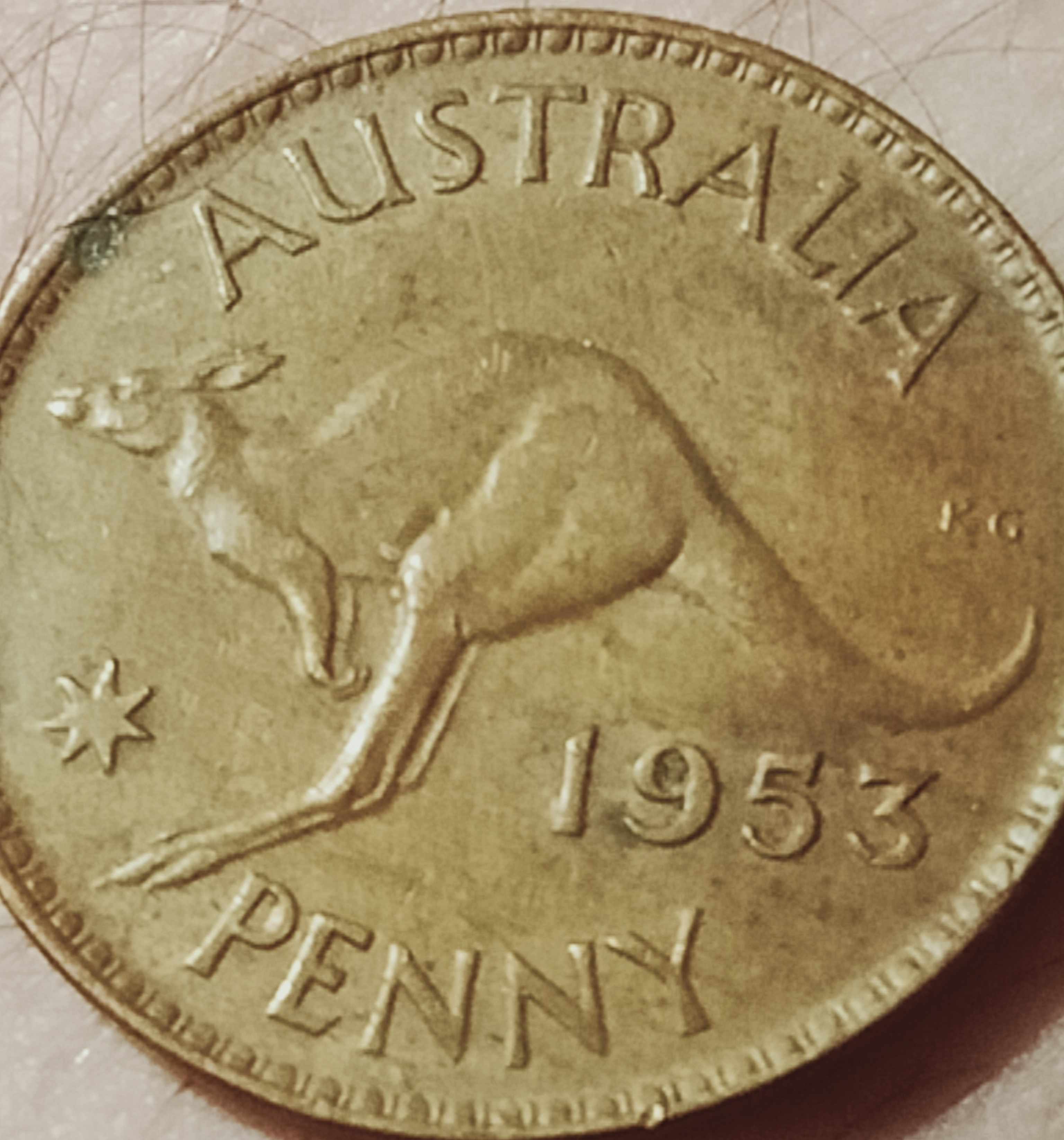 1953-Proof-Penny-Aus