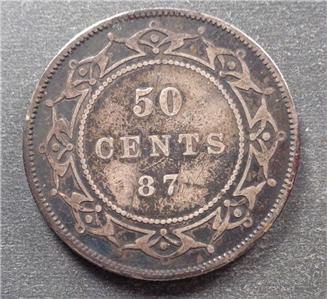 87-Silver--NFLD-50c