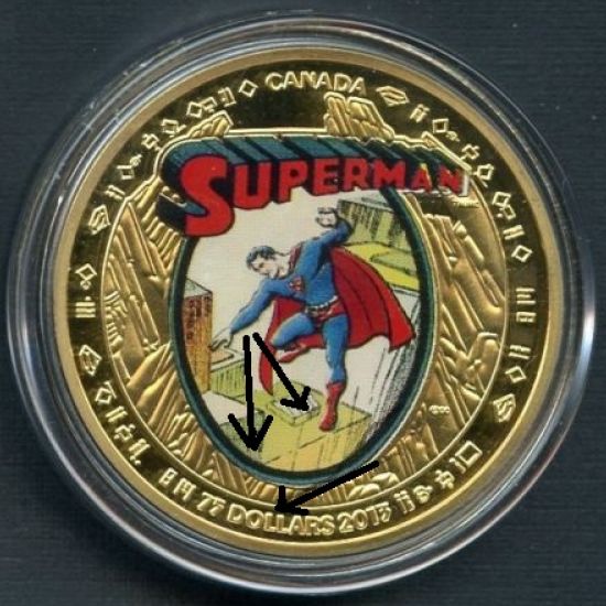 Counterfeit-$75.00-Gold-Superman