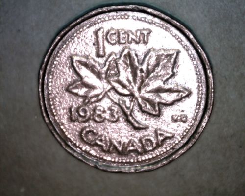1983-Penny-Rippled-Error?