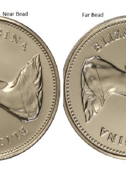 1980-Canadian-Twenty-Five-Cent-Coin-Near-And-Far-Beads