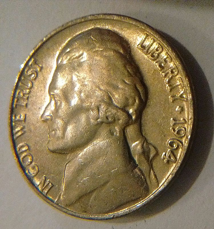 1964-Sp/Sms-Nickels-Or-BU-Unc?