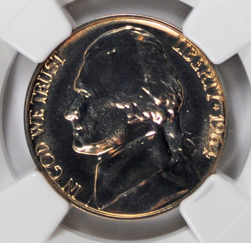 1964-Sp/Sms-Nickels-Or-BU-Unc?