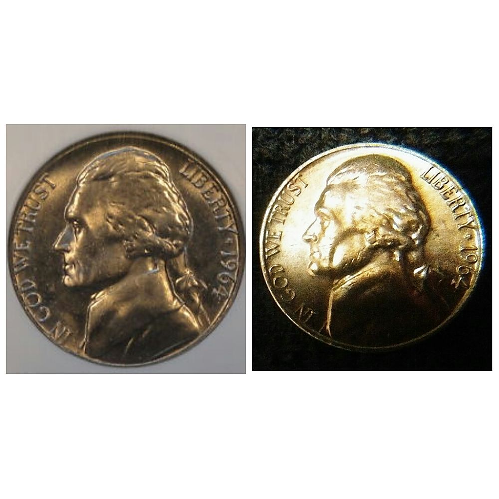 1964-Sp/Sms-Nickels-Or-BU-Unc?