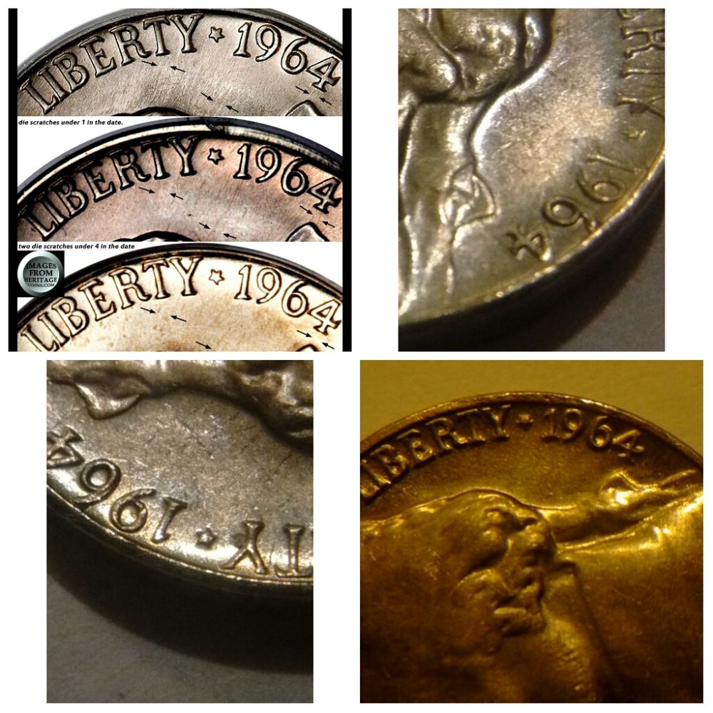 1964-Sp/Sms-Nickels-Or-BU-Unc?