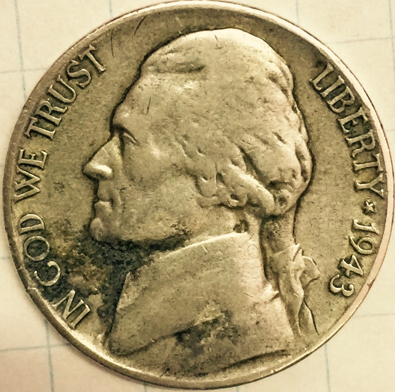 1943-P-Nickel-Struck-On-A--Another-Coin-Or-Non-Silver?
