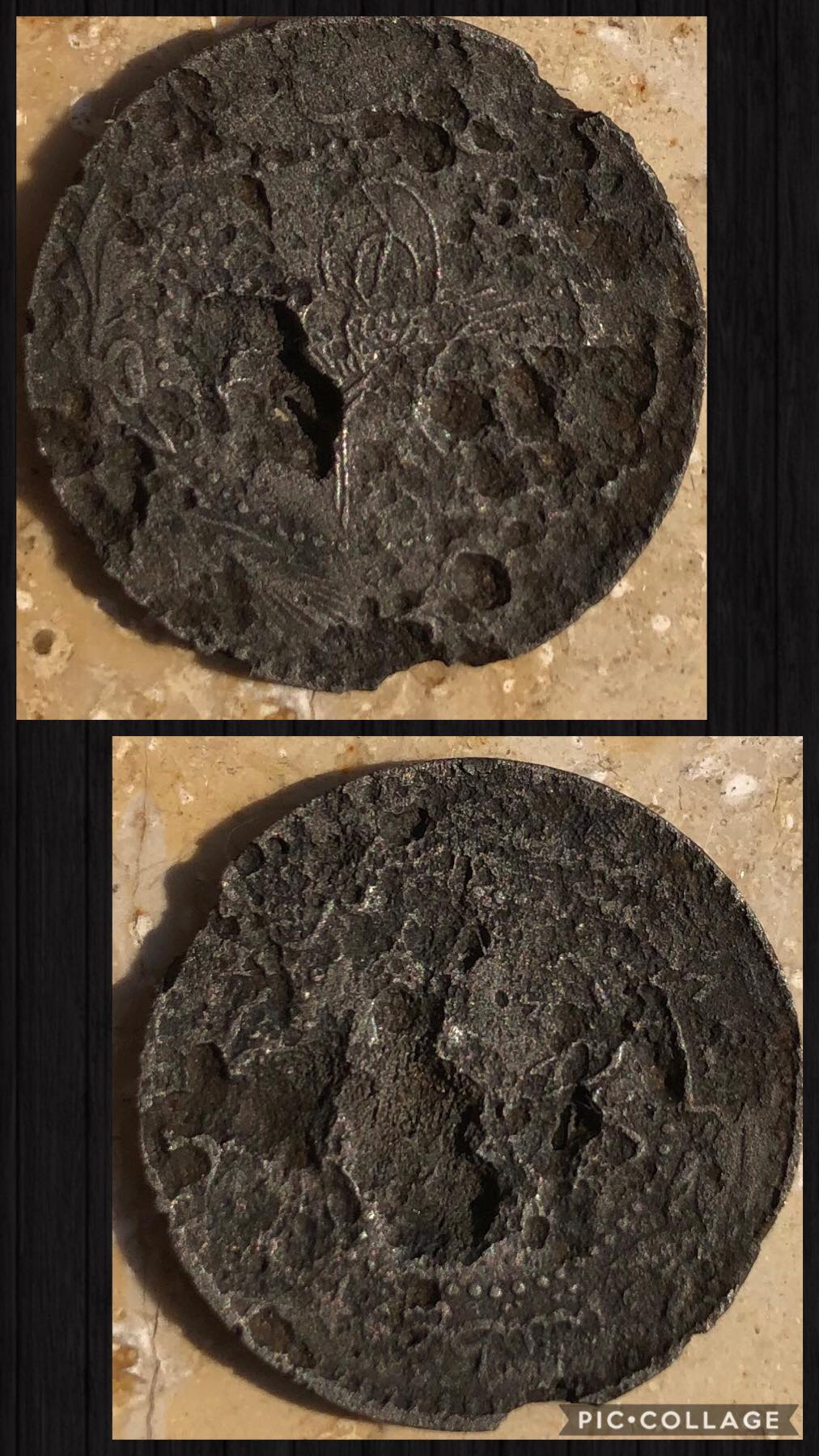 Arabic/Egyptian-Coin?-Id:-1915--Ottoman-5-Para