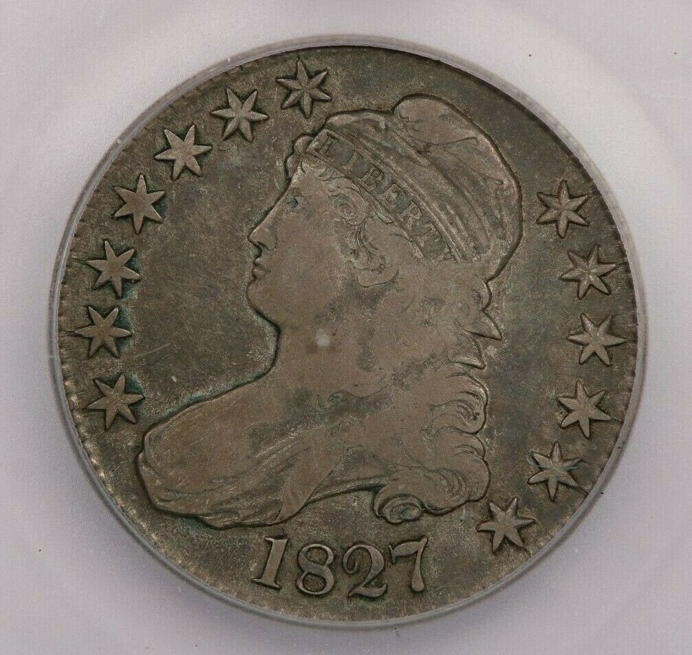 1827-Half-Dollar-For-Grading