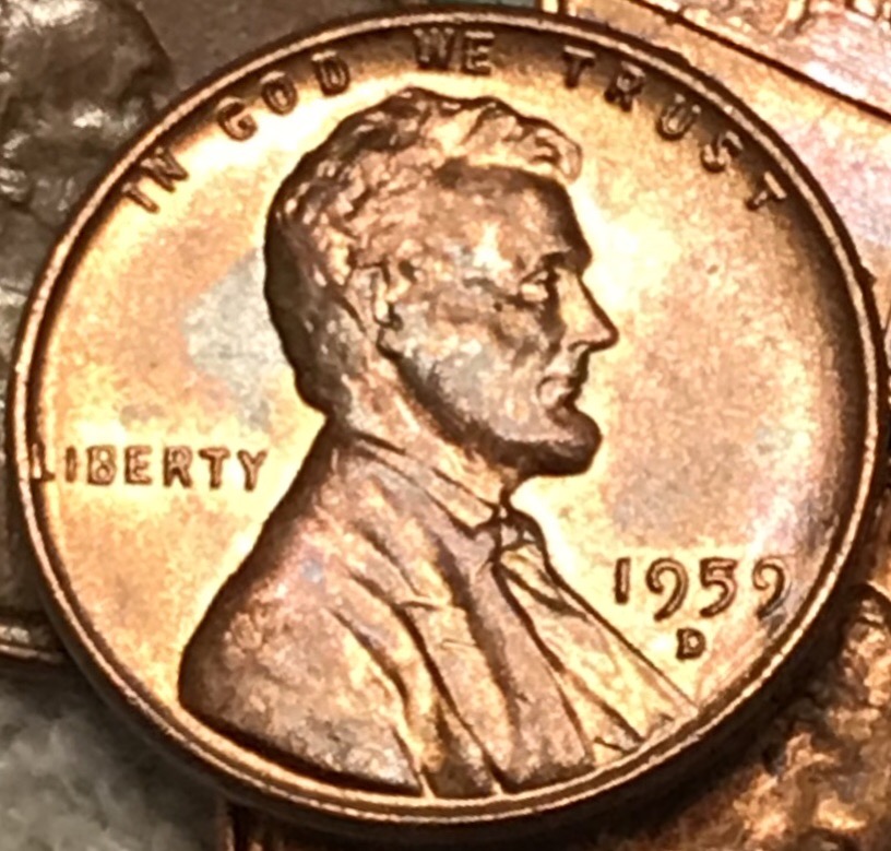 I-Found-A-Pretty-1959-D-Penny-In-A-Roll.