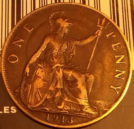 Great-Britain-1913-One-Penny-Error?