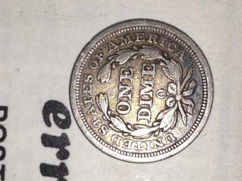 1957-Half-Seated-Dime-