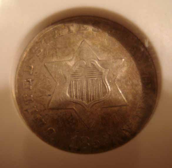 1853-3-Cent-Silver