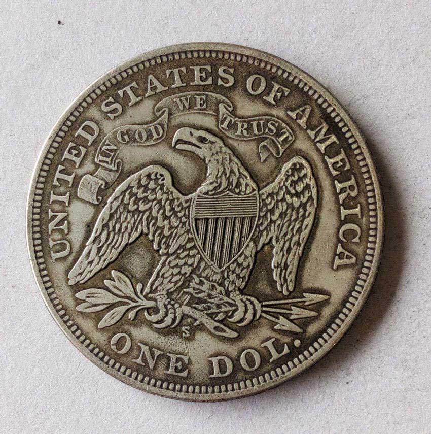 Counterfeit-1859-S-Seated-Dollar