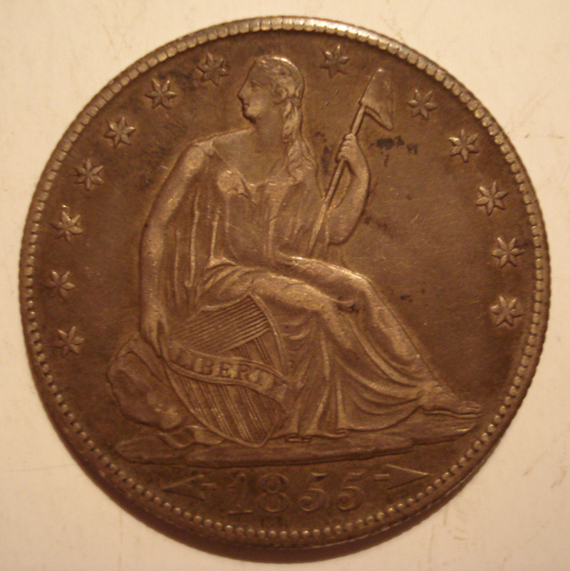 1855-O-Seated-Liberty-Half-Dollar