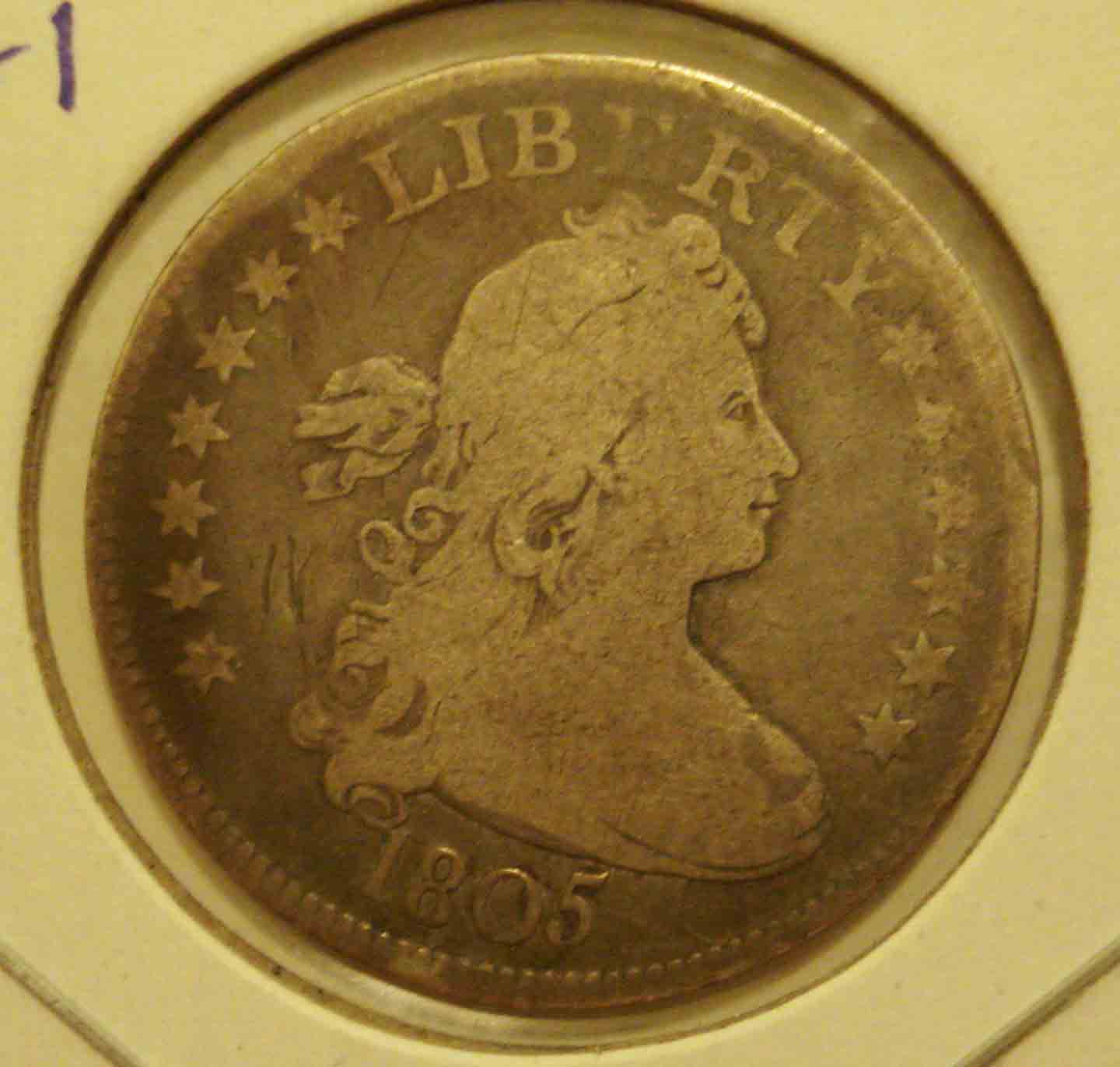 Lots-Of-Quarters-This-Year!-1805-Draped-Bust-Quarter.