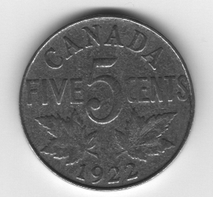 1922-Five-Cents