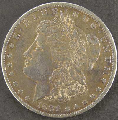 1889-Toned-Morgan-Dollar