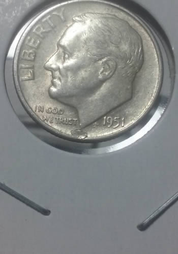 1951-S-Roosevelt-Dime---Is-This-A-Cud?