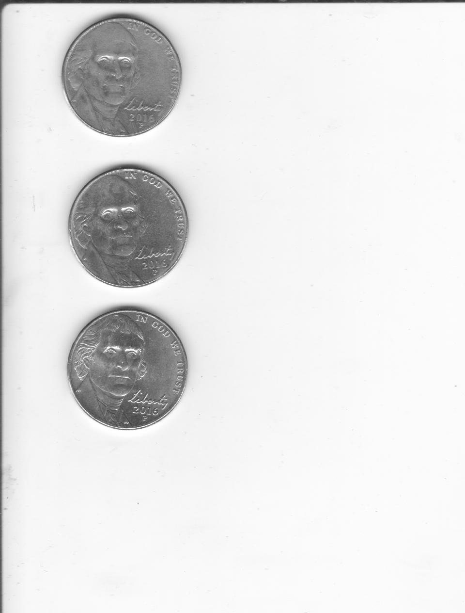 2016-P-Jefferson-Nickel-Mashed-Down