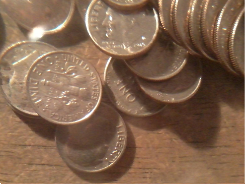 Dime-Roll-Searching