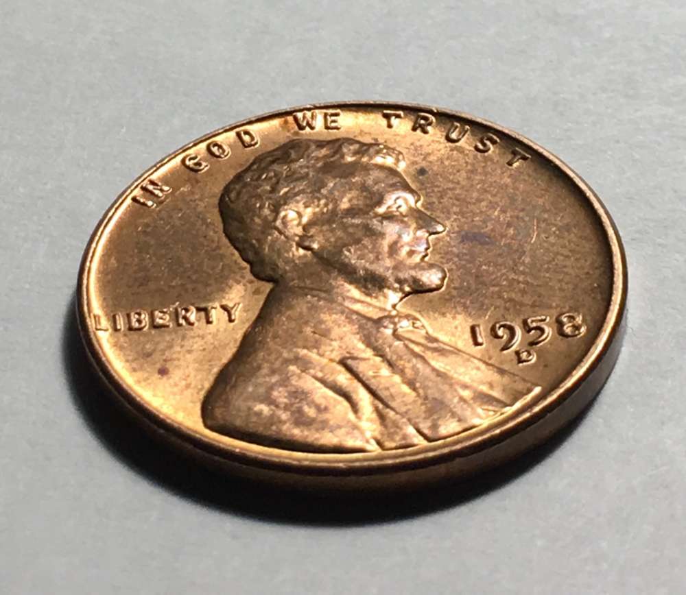 Found-A-Very-Nice-1958-Wheat-Too-Bad-It-Had-Finger-Prints-On-It