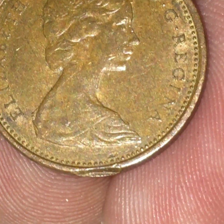 1966-Canadian-Penny-Minor-Rim-Clip-Or-PMD?