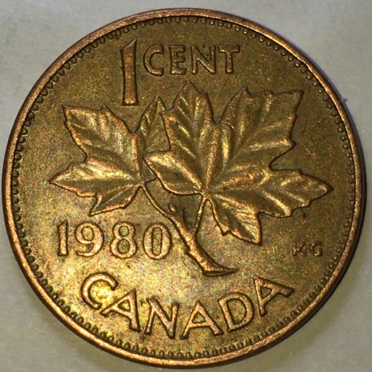 1980-1-Cent-Flaw-Planchet-Or-PMD?