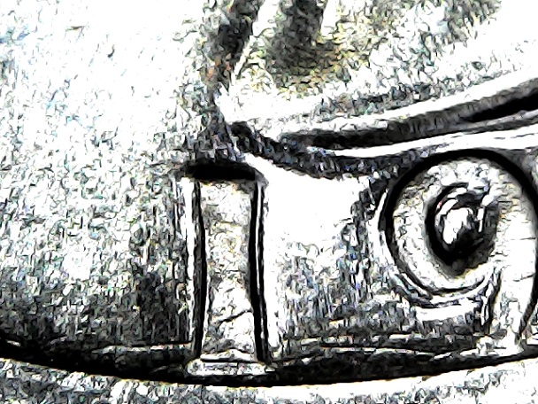 Raised-Lines-Connecting-The-Date-In-A-1966-Liberty-Quarter