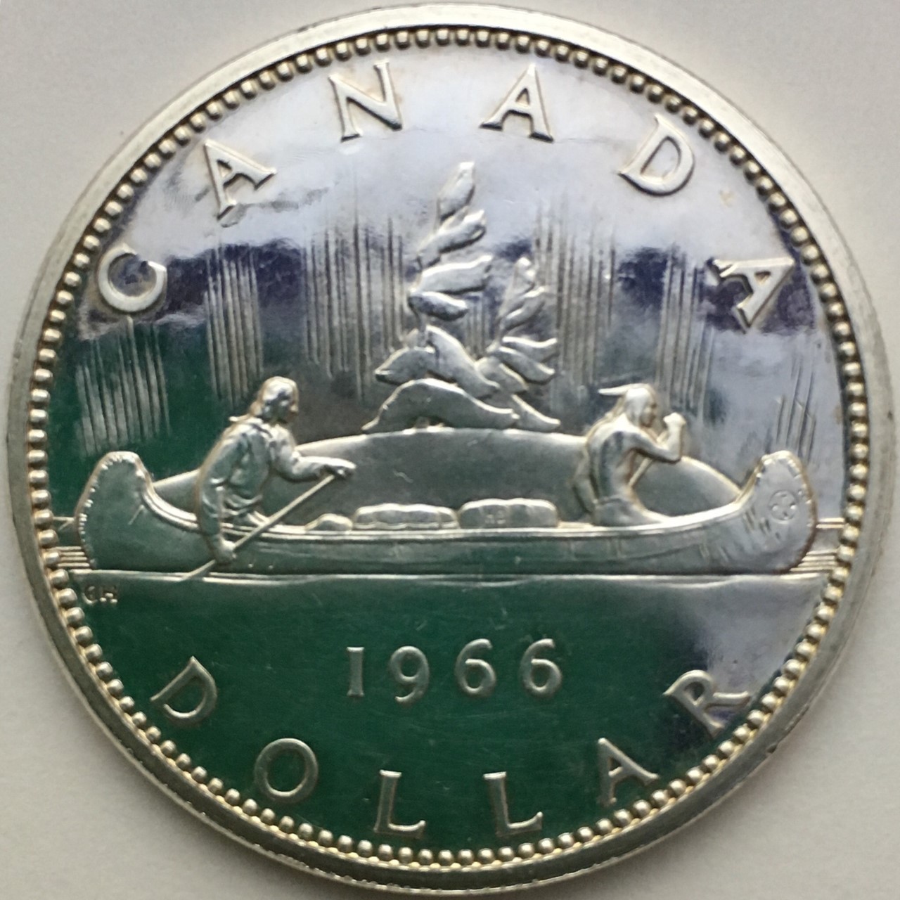 Grading-Opinions-On-This-1966-Large-Bead-Silver-Dollar-DDO-Under-Debate