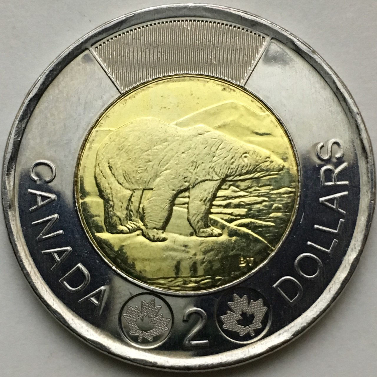 Help-Grading-My-2018-Toonie-With-Big-Strike-Through-&-Dot-Above-Date