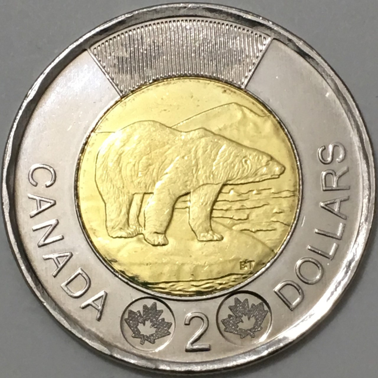 Help-Grading-My-2018-Toonie-With-Big-Strike-Through-&-Dot-Above-Date